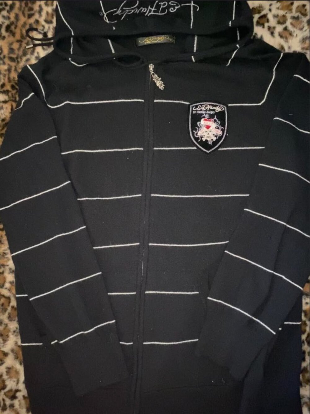 🖤 Vintage Ed Hardy Wool Cardigan